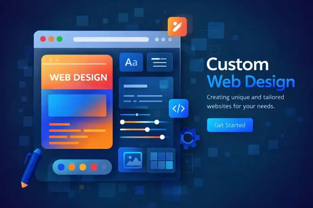 custom web design Italy professional business website design